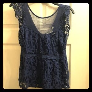 Large American Rag lace top